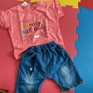 Shirt and shorts set